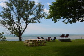 Birds Point Cottage on a Cliff facing Lake Erie.